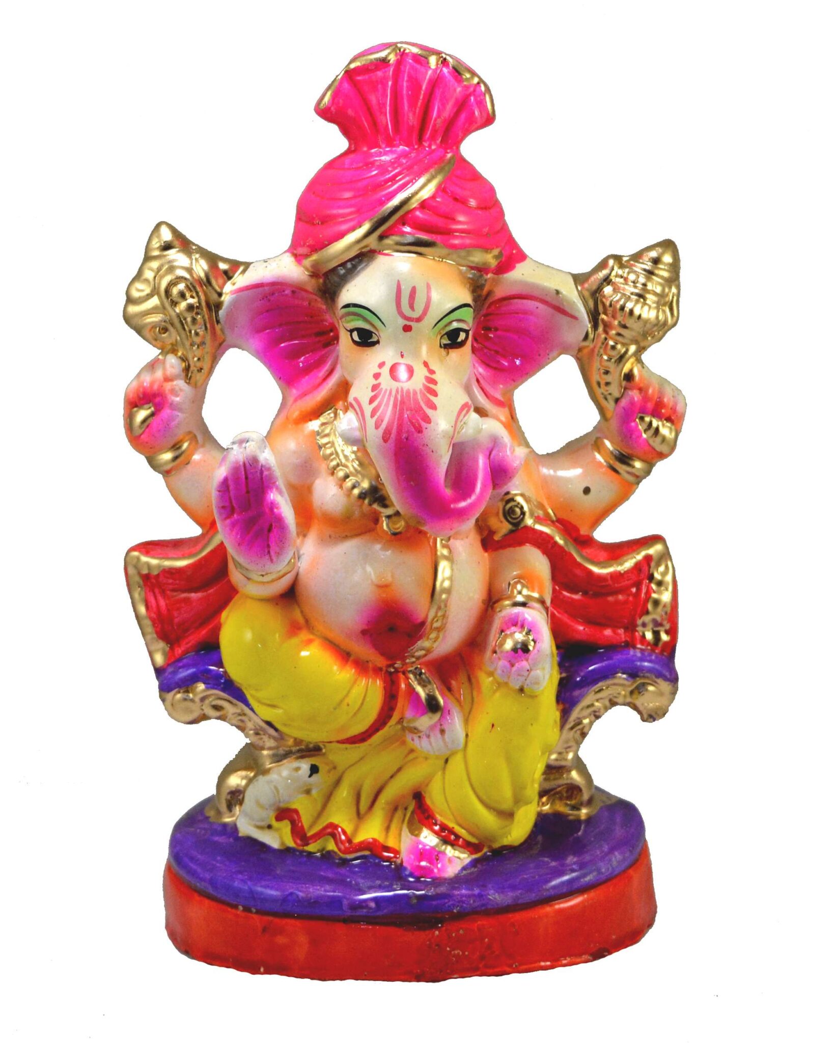 Eco Friendly Ganesha Idol Ganpati Bappa Murti For Ganesh Chaturthi 7