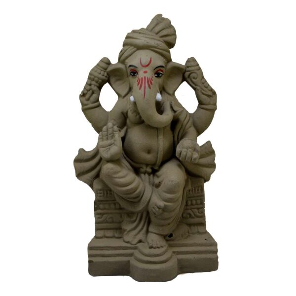 Eco Friendly Clay Ganpati Idol Mud Ganesha for Home Visarjan - Eco ...