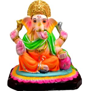 Eco-friendly Ganesha Statue - 9 Inches