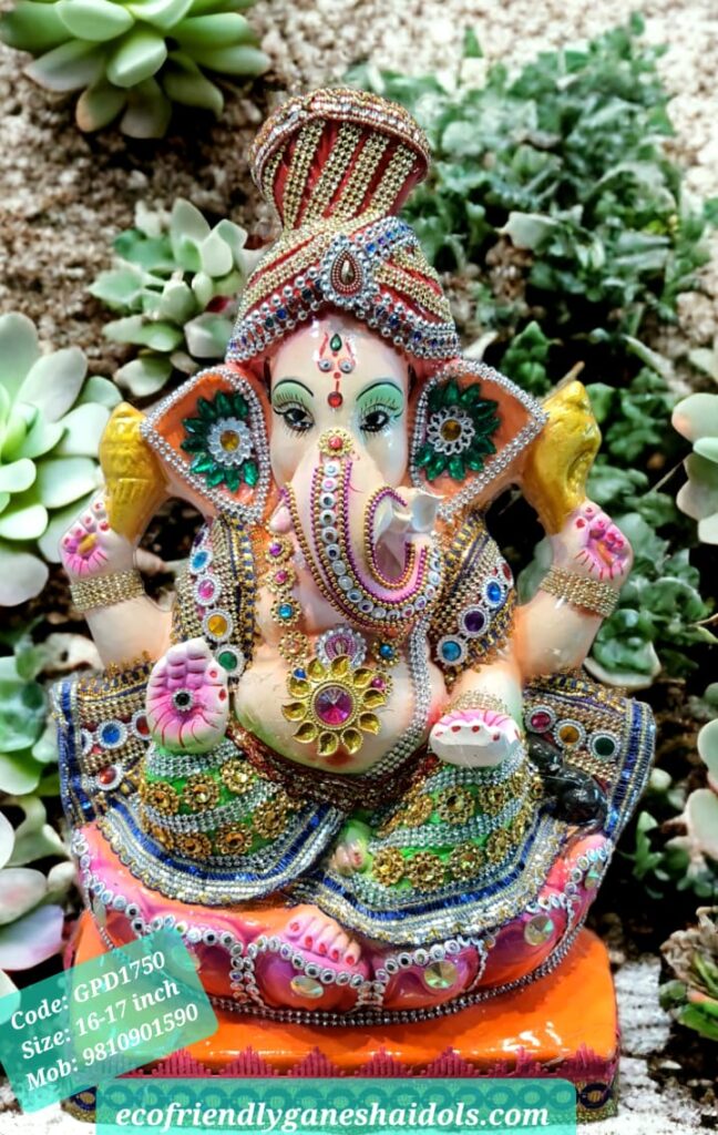 eco-friendly ganesha idols in delhi