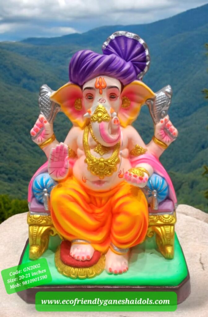 eco-friendly ganesha idols in delhi