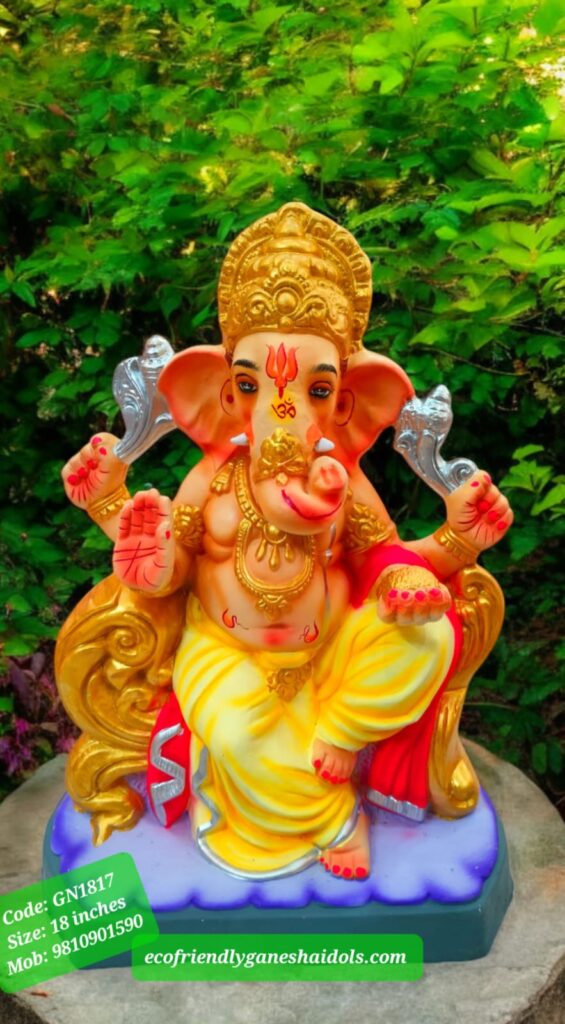 eco-friendly ganesha idols in delhi