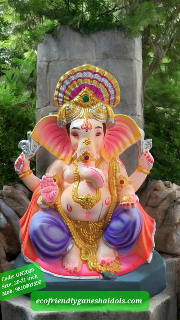 eco-friendly ganesha idols in delhi