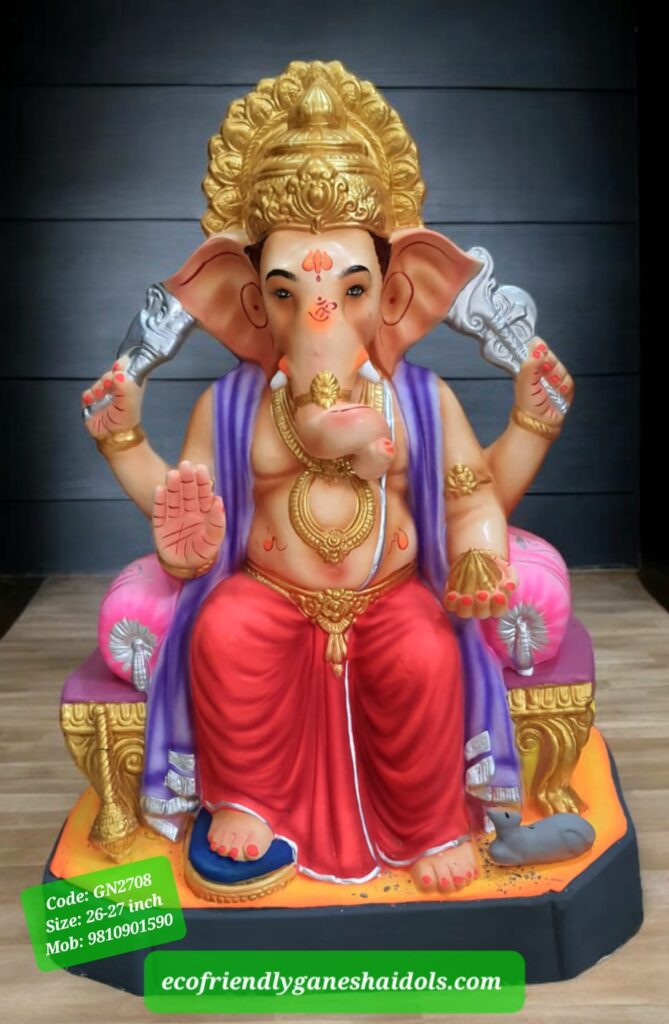 eco-friendly ganesha idols in delhi