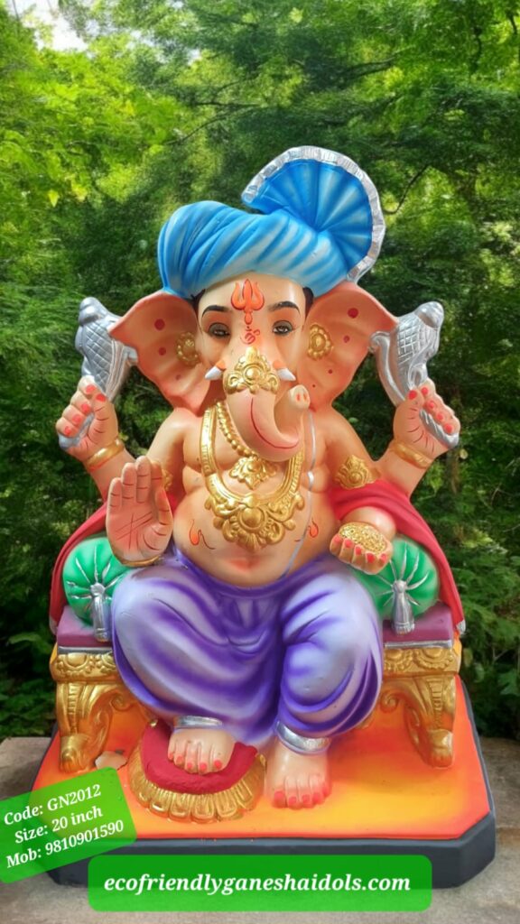 eco-friendly ganesha idols in delhi