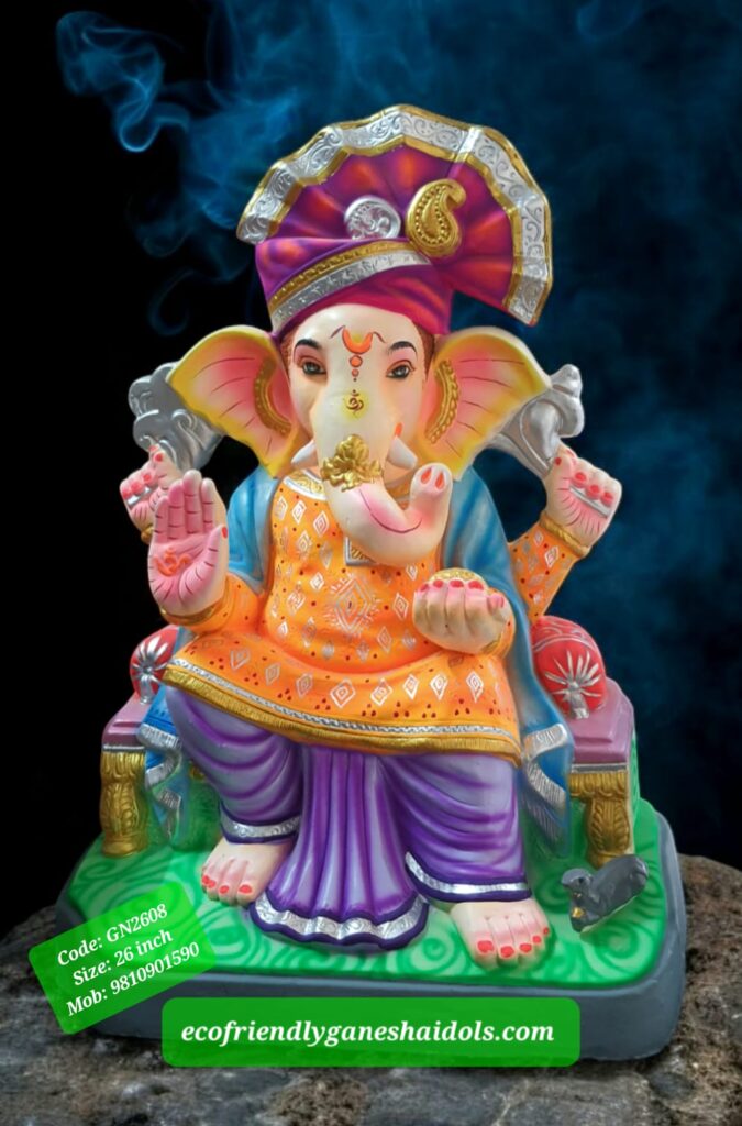 eco-friendly ganesha idols in delhi