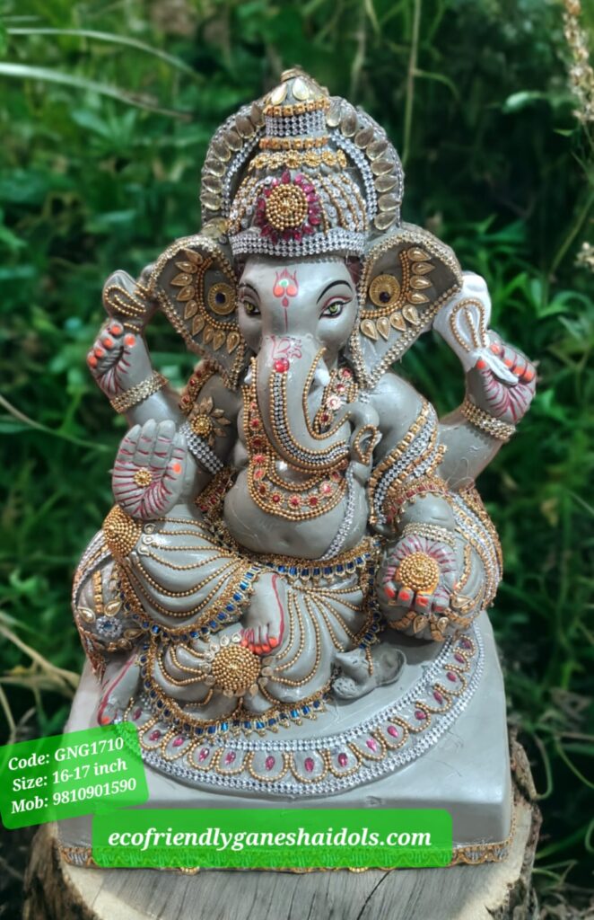 eco-friendly ganesha idols in delhi