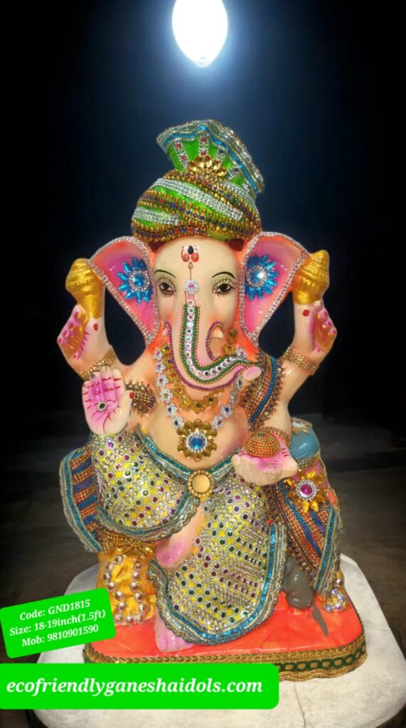 eco-friendly ganesha idols in delhi