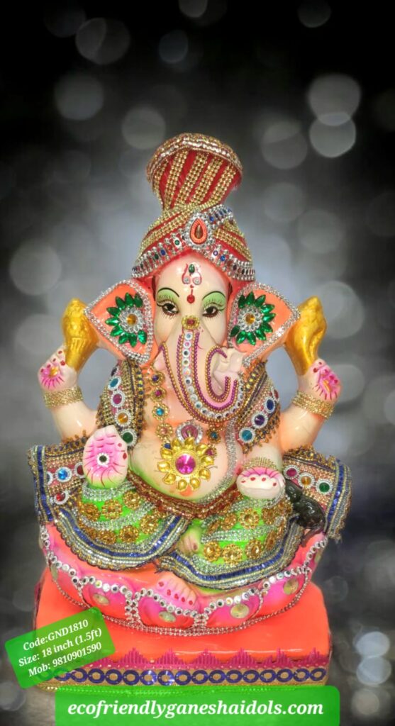 eco-friendly ganesha idols in delhi