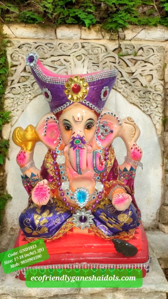 eco-friendly ganesha idols in delhi