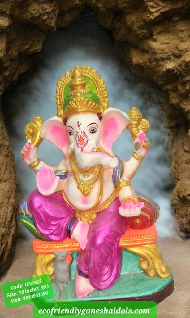 eco-friendly ganesha idols in delhi