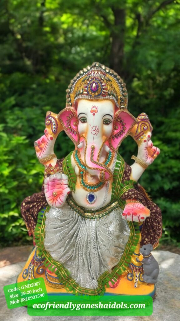 eco-friendly ganesha idols in delhi