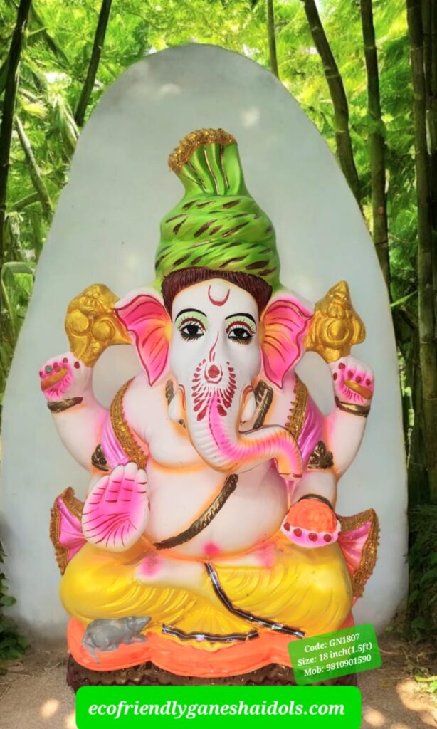 eco-friendly ganesha idols in delhi