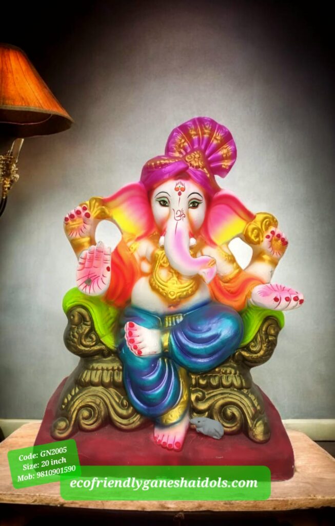 eco-friendly ganesha idols in delhi