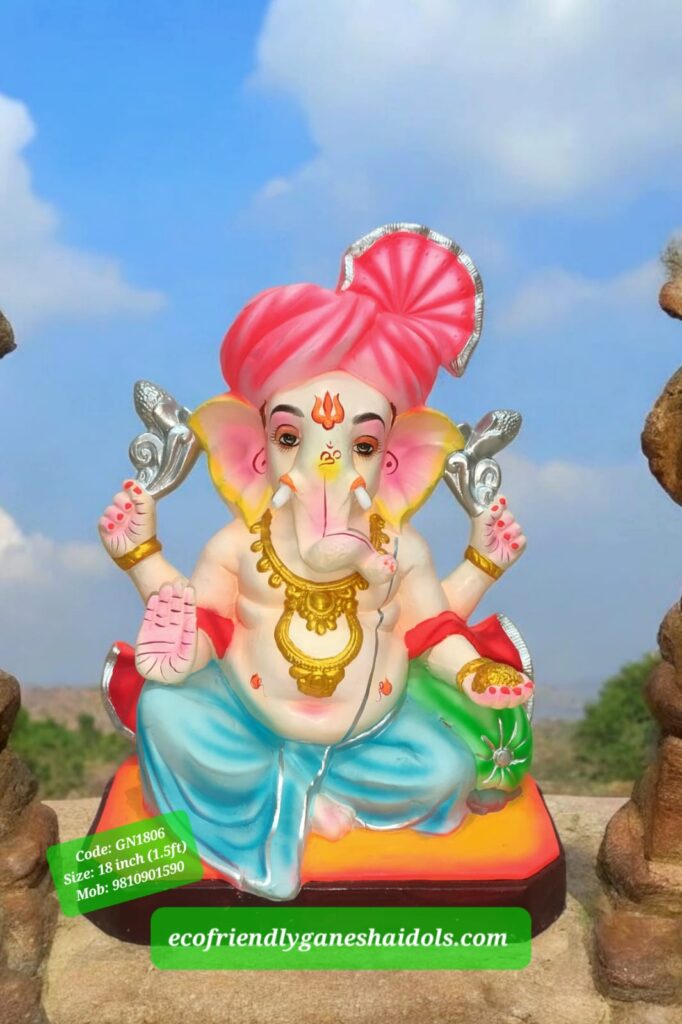 eco-friendly ganesha idols in delhi