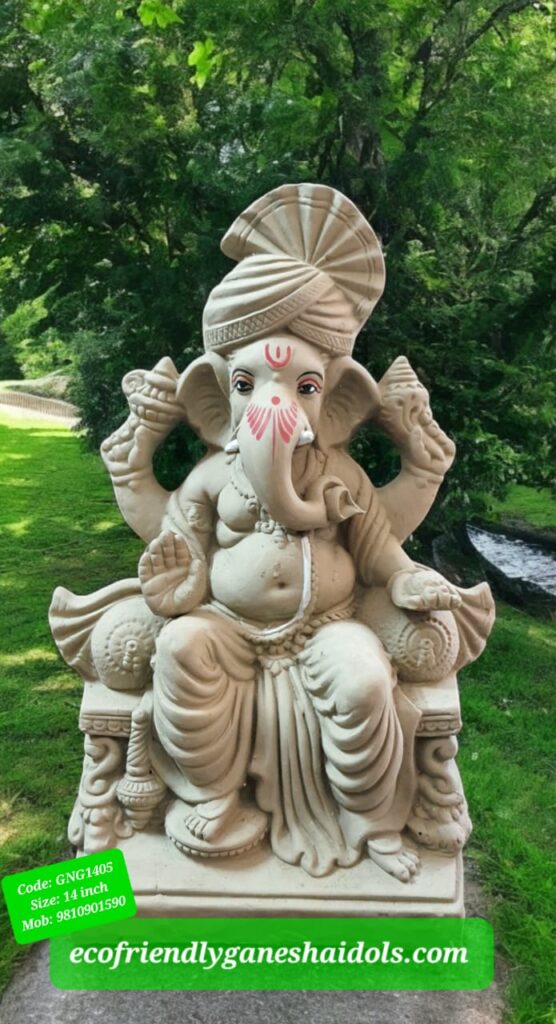 eco-friendly ganesha idols in delhi