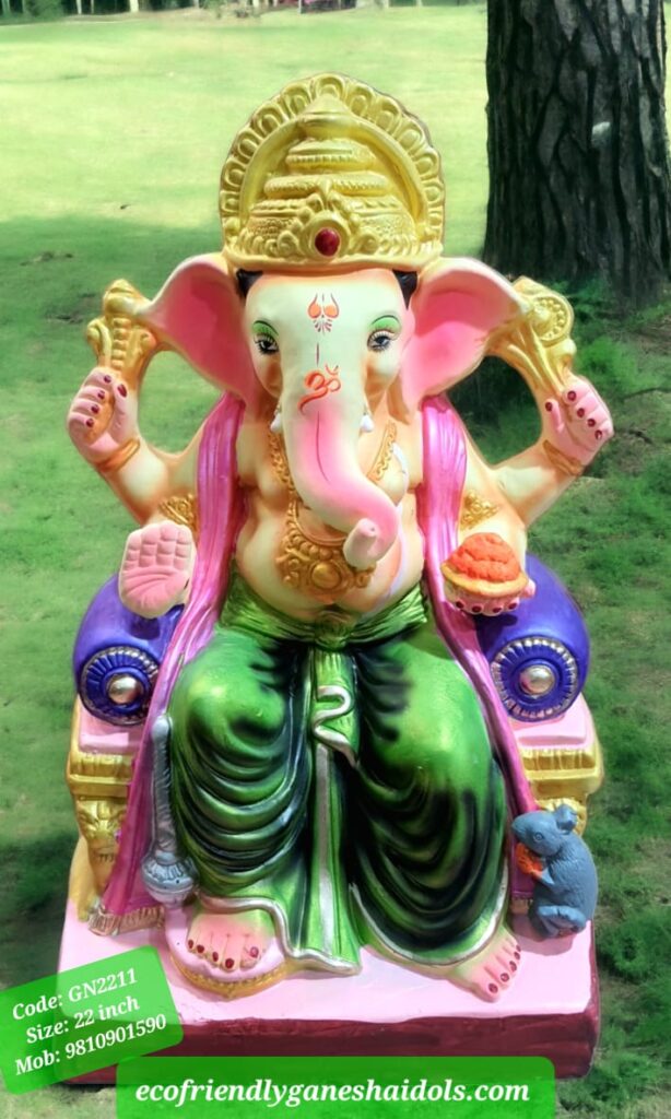 eco-friendly ganesha idols in delhi