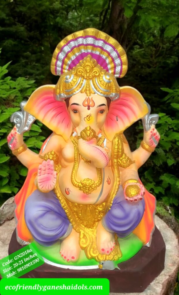 eco-friendly ganesha idols in delhi