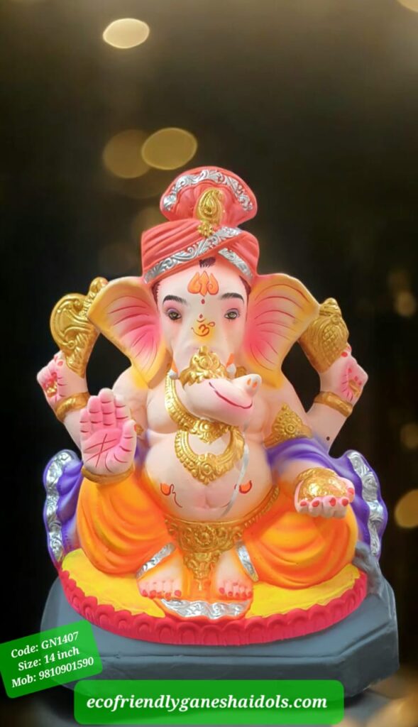 eco-friendly ganesha idols in delhi