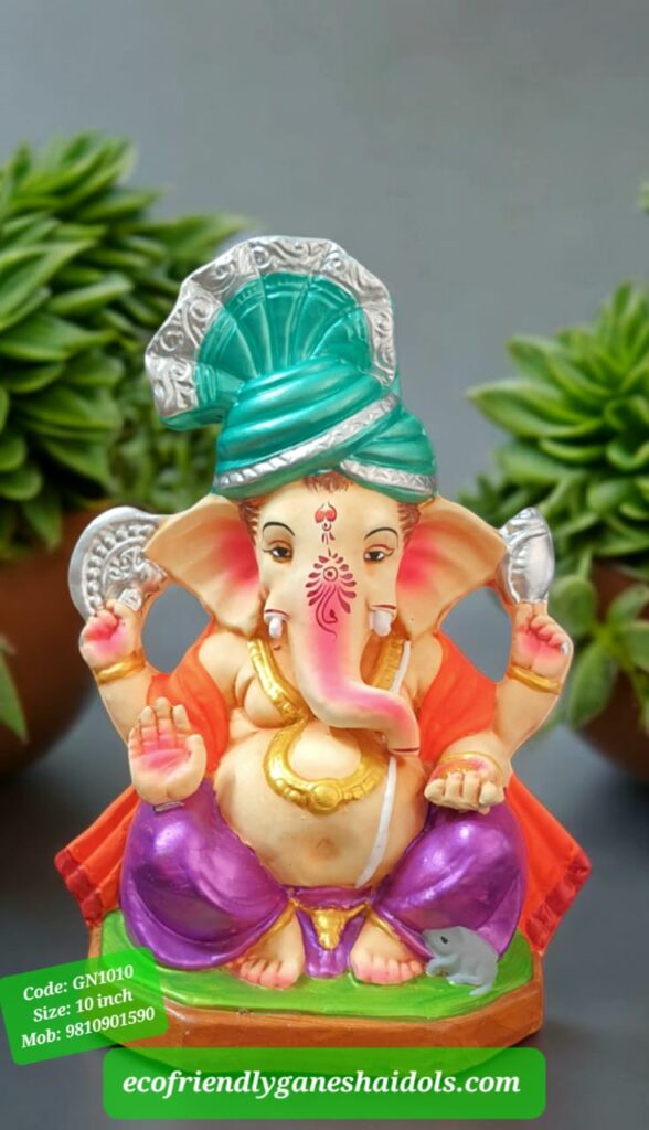 eco-friendly ganesha idols in delhi