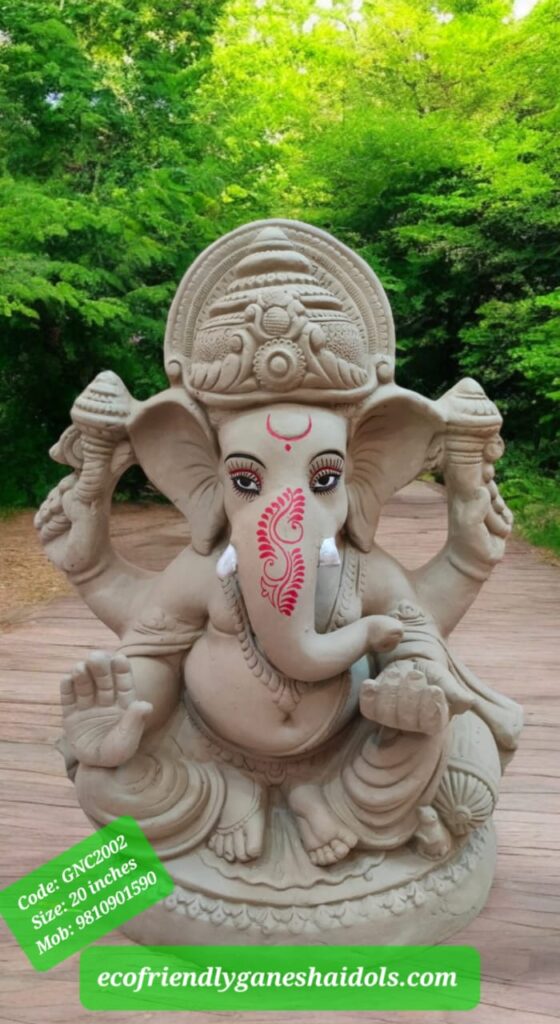 eco-friendly ganesha idols in delhi