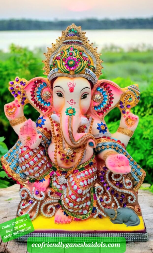 eco-friendly ganesha idols in delhi