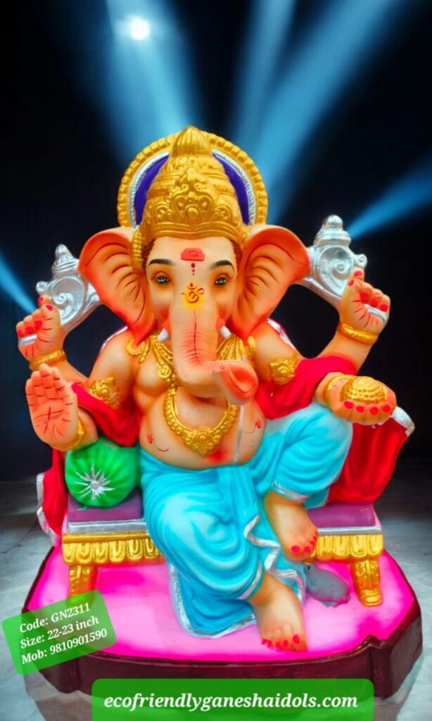 eco-friendly ganesha idols in delhi