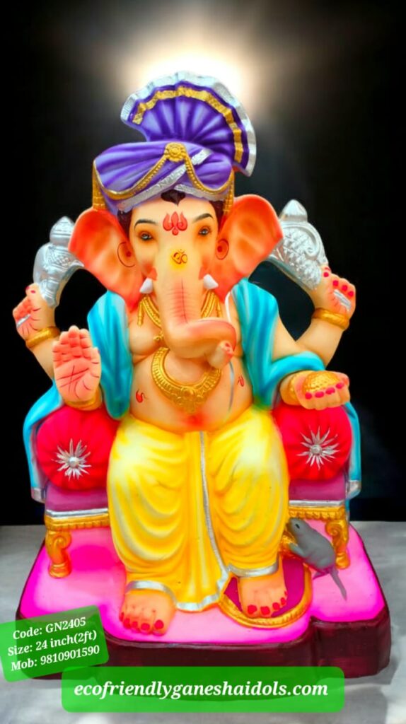 eco-friendly ganesha idols in delhi