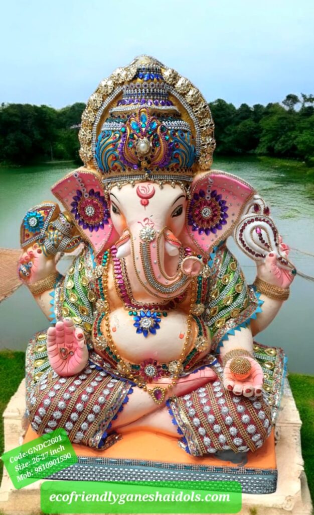 eco-friendly ganesha idols in delhi