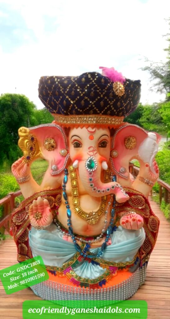 eco-friendly ganesha idols in delhi