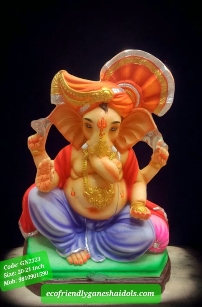 eco-friendly ganesha idols in delhi