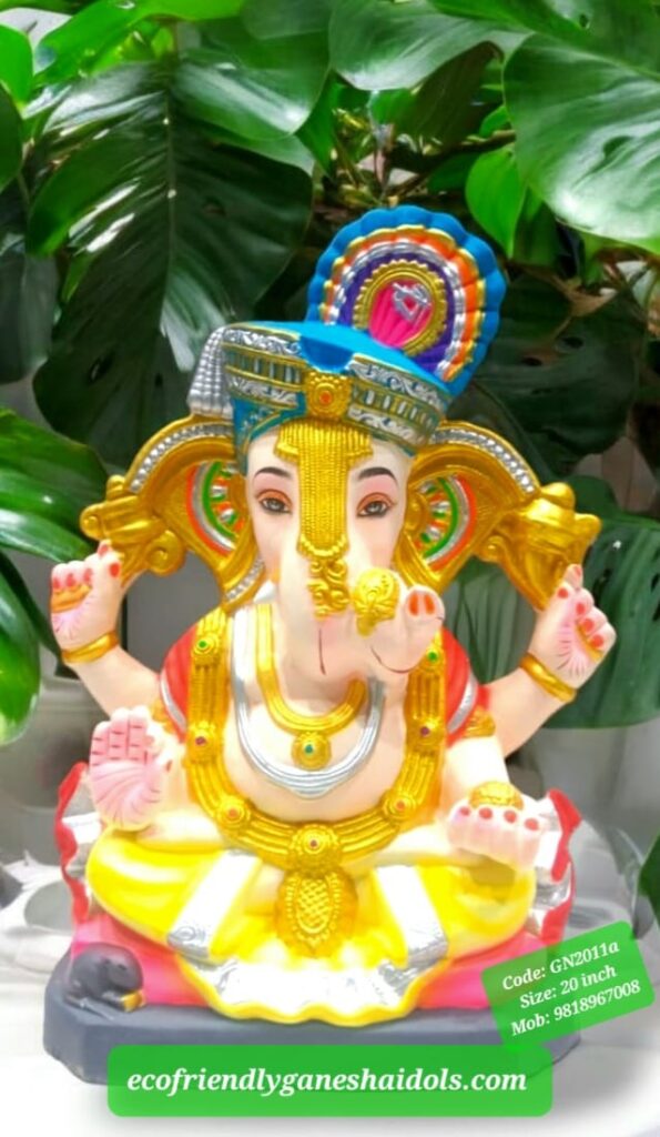 eco-friendly ganesha idols in delhi