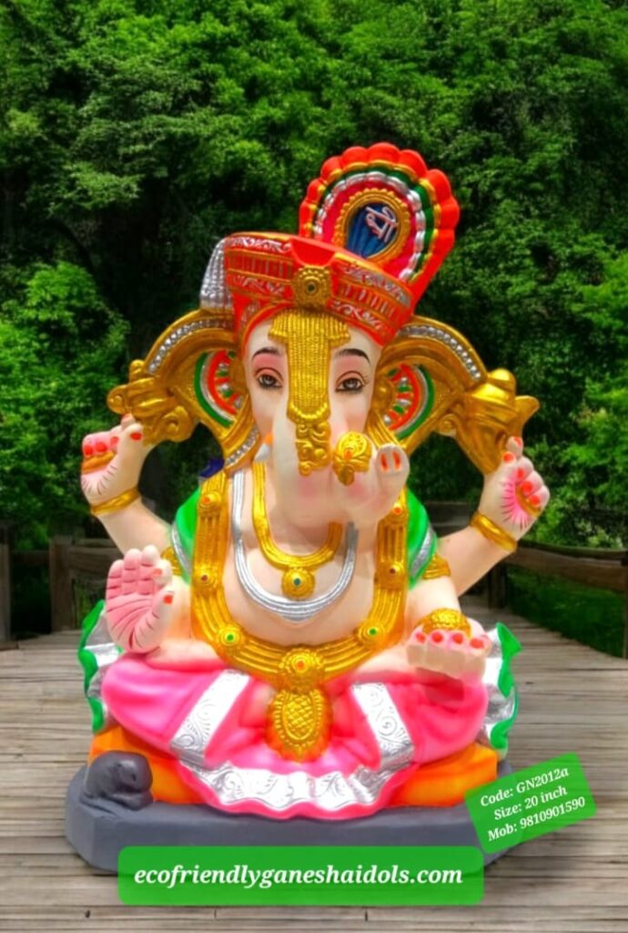 eco-friendly ganesha idols in delhi