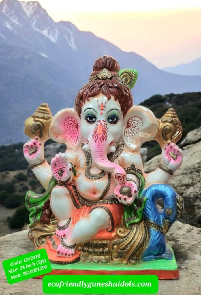 eco-friendly ganesha idols in delhi