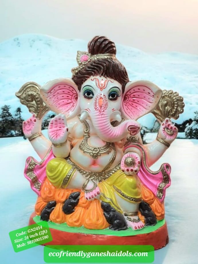 eco-friendly ganesha idols in delhi