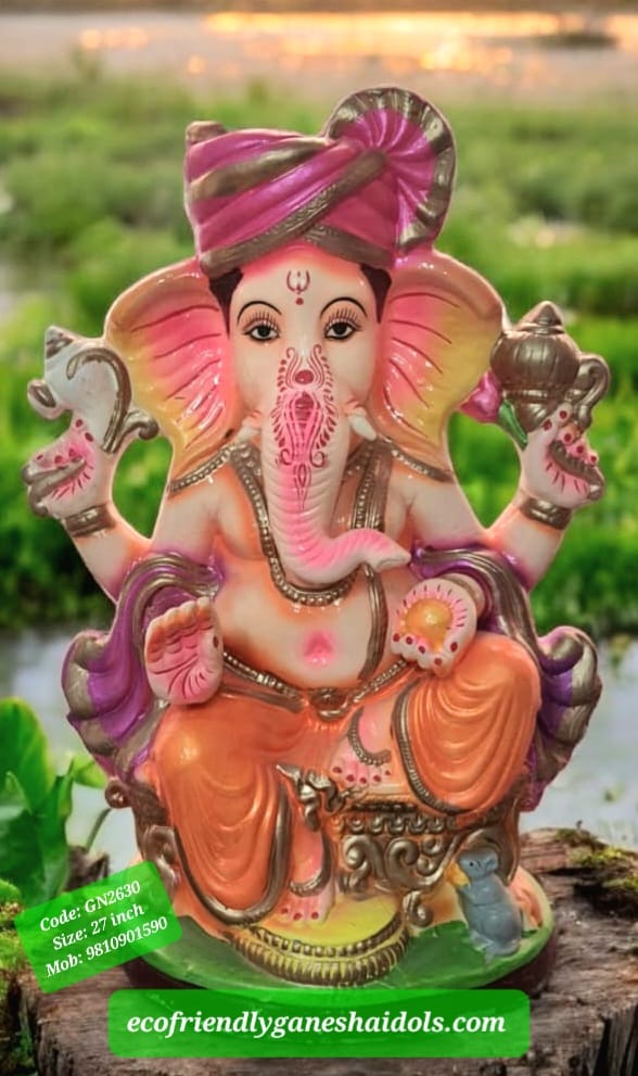 eco-friendly ganesha idols in delhi