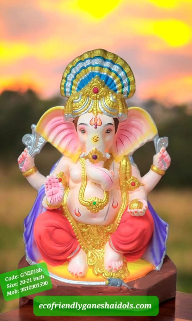 eco-friendly ganesha idols in delhi