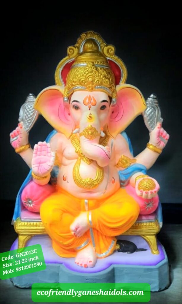 eco-friendly ganesha idols in delhi