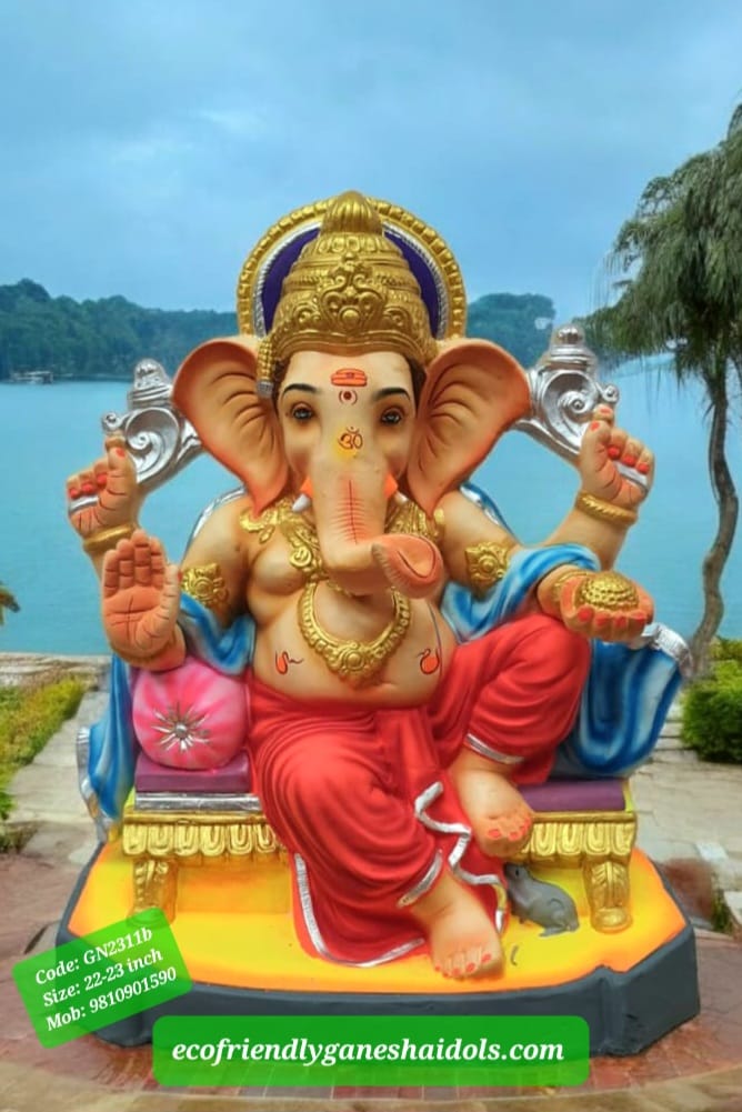 eco-friendly ganesha idols in delhi