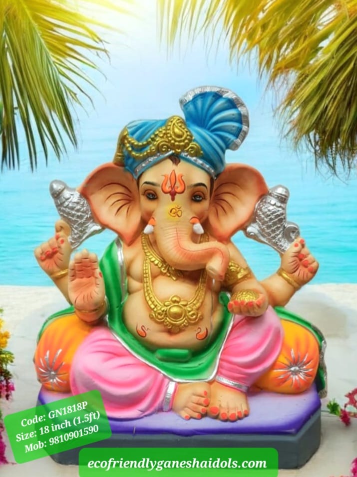 eco-friendly ganesha idols in delhi