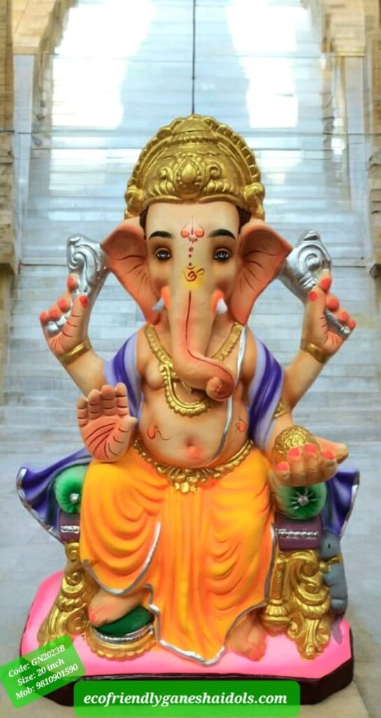 eco-friendly ganesha idols in delhi