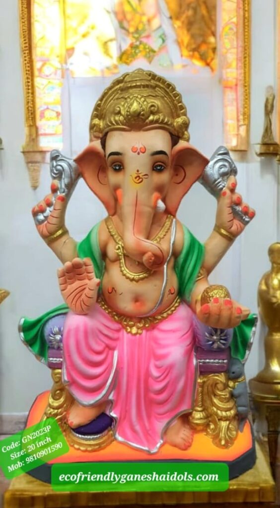 eco-friendly ganesha idols in delhi