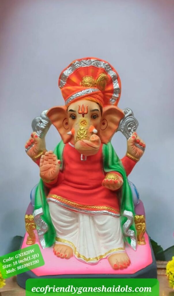 eco-friendly ganesha idols in delhi