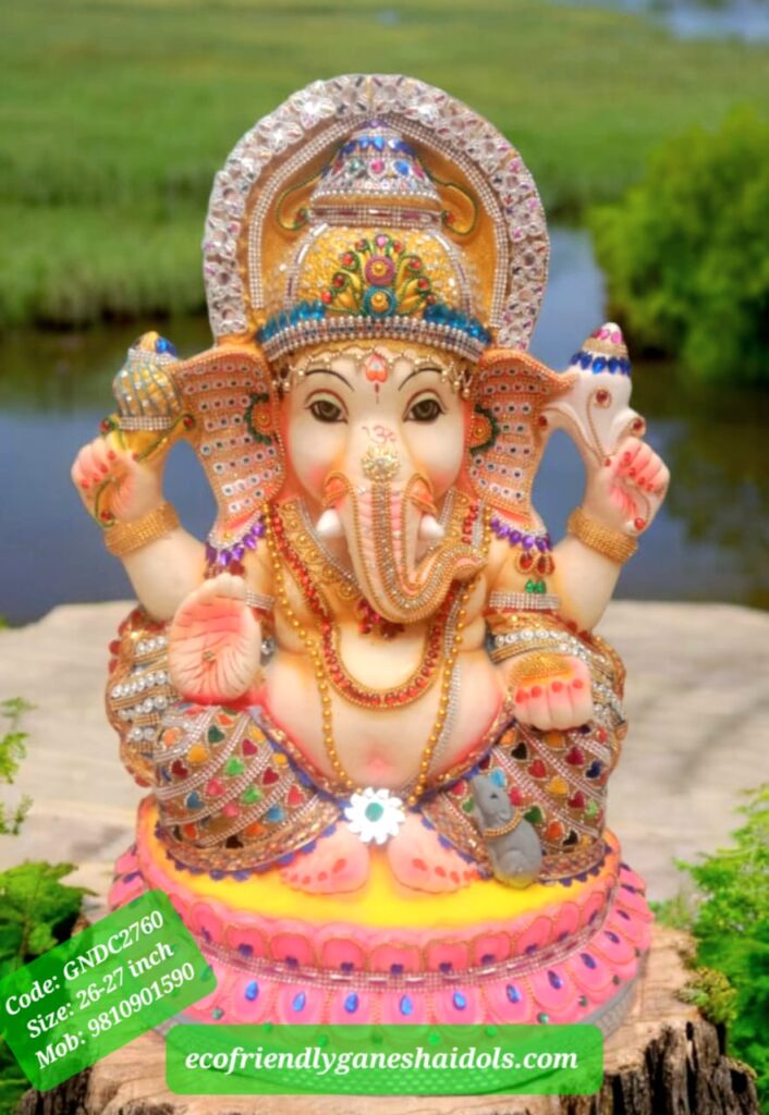 eco-friendly ganesha idols in delhi