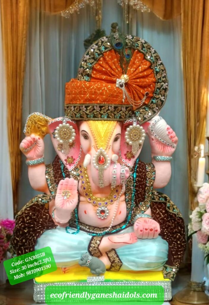 eco-friendly ganesha idols in delhi