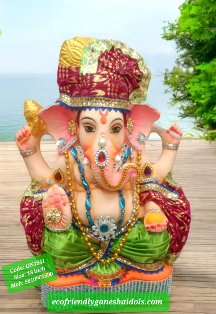 eco-friendly ganesha idols in delhi