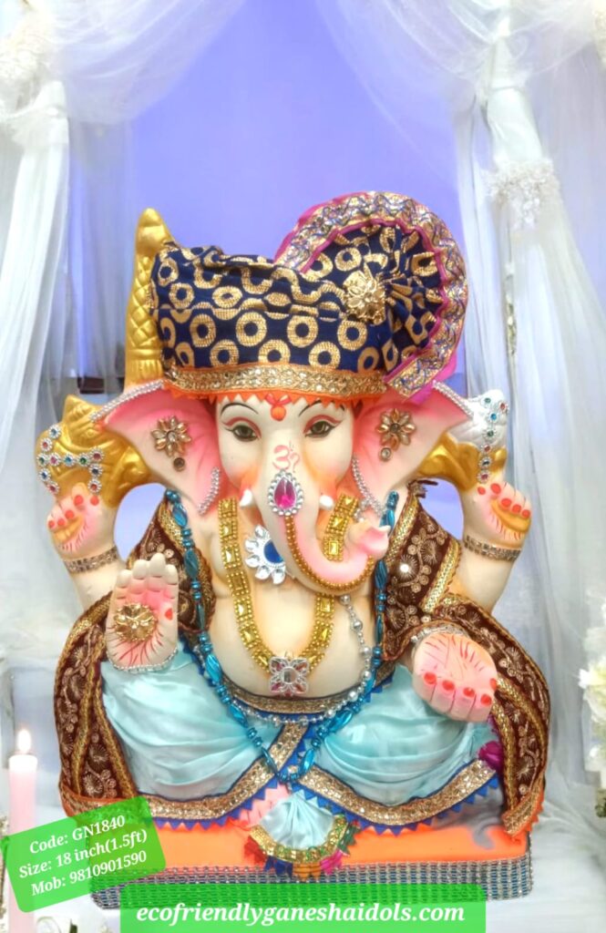 eco-friendly ganesha idols in delhi