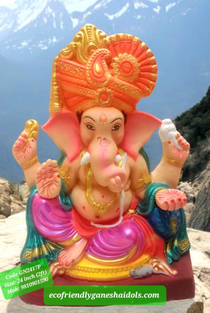 eco-friendly ganesha idols in delhi