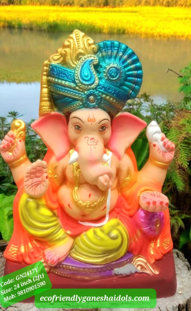 eco-friendly ganesha idols in delhi