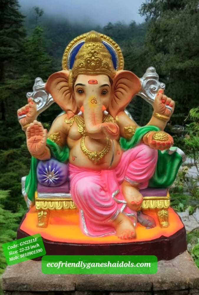 eco-friendly ganesha idols in delhi